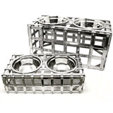 Aluminum Weave Dog Feeder