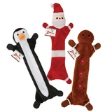 Festive Unstuffies Dog Toys