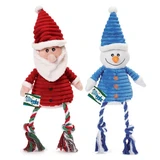 Holiday Corduroy Cuddlers Dog Toys