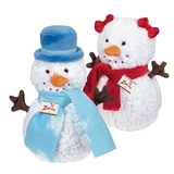 Plush Snowman Dog Toys