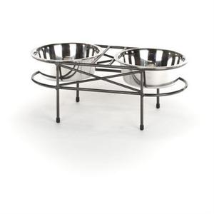Double Dog Bowl Mesh Feeder - Oh My Dog Supply