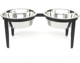The Elegant Patio Double Dog Bowl Feeder