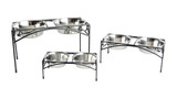 Double Regal Dog Bowl Feeder